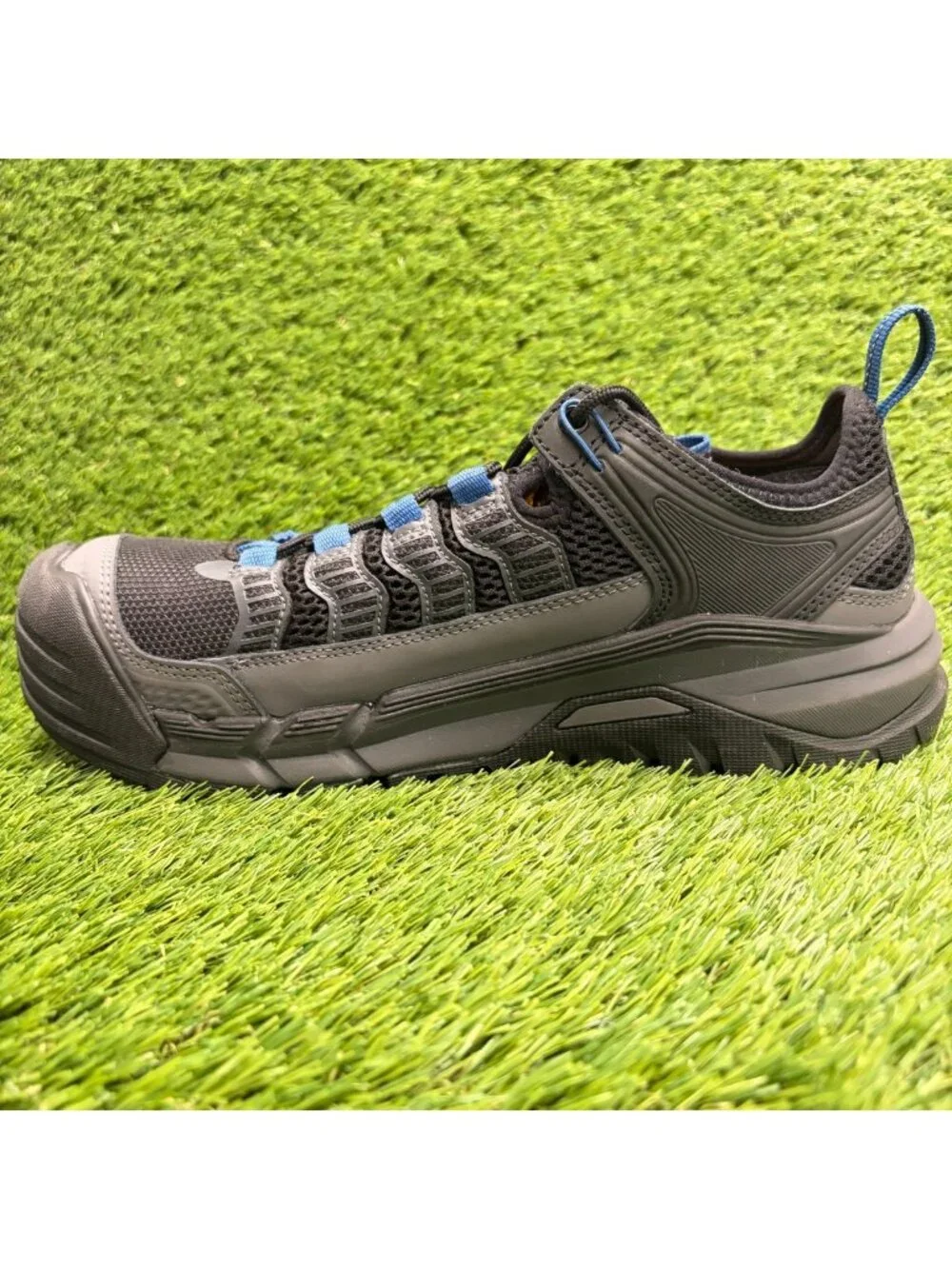 Keen Utility Birmingham Men Size 10.5 Black Gray Composite Toe Safety Work Shoes